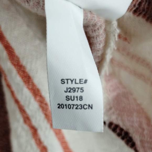 Madewell‎ Central Shirt White Albee Striped Cotton - Picture 12 of 14